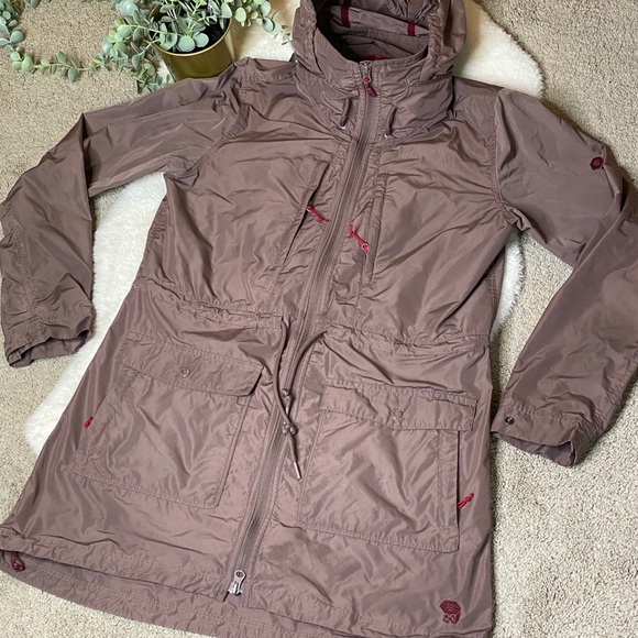 Mountain Hardwear Jackets & Blazers - Mountain Hardwear Women's Rain Jacket in Warm Ash